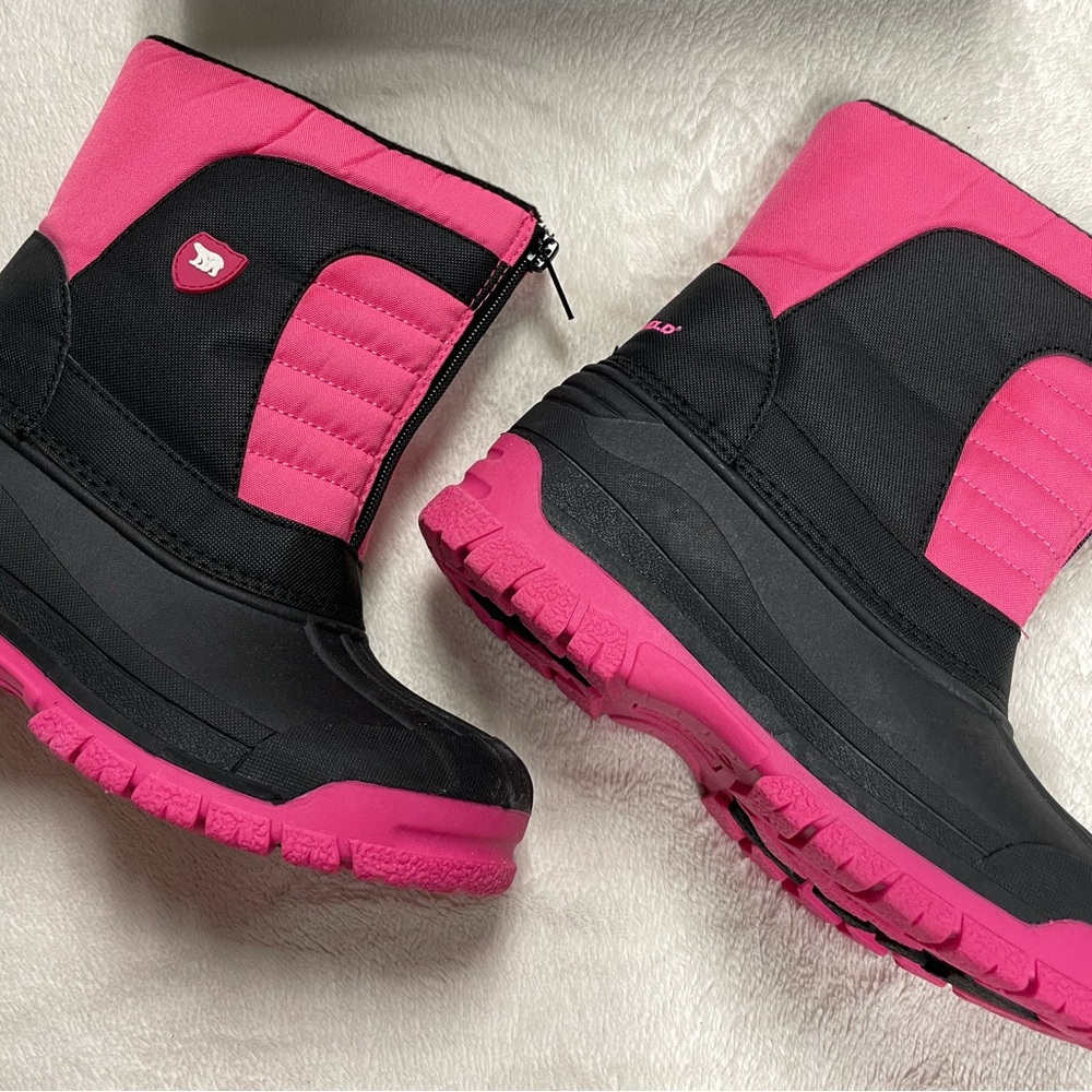 Arctic Shield Kids Waterproof Insulated Winter Snow Boots